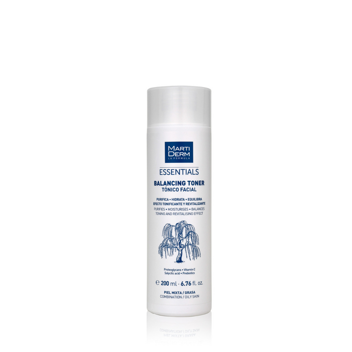 Martiderm Essentials Balancing Toner bottle for combination oily skin