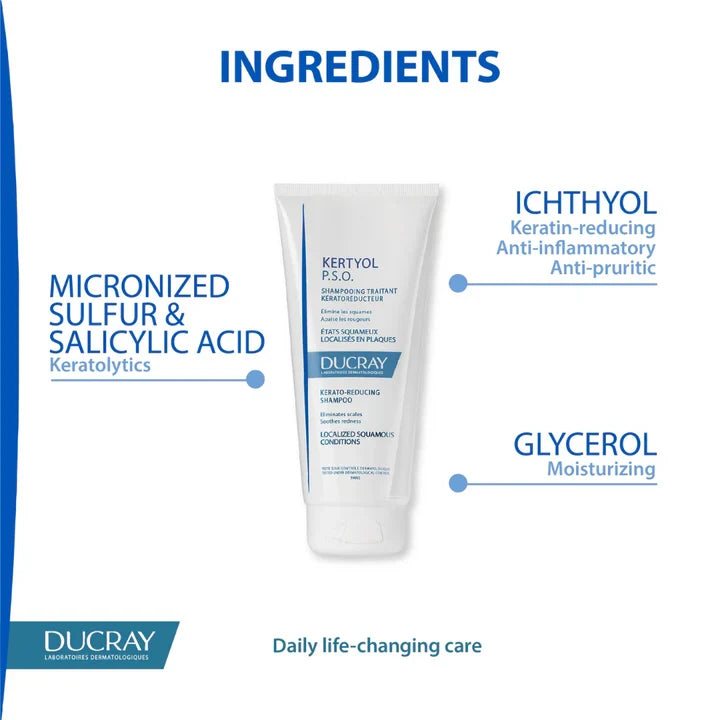 Ducray Kertyol PSO Kerato reducing Shampoo