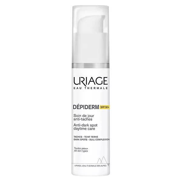 Uriage Dépiderm Soin Anti-Taches SPF 50+ tube for hyperpigmentation protection
