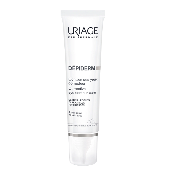 Uriage Dépiderm Contour des Yeux tube for dark circles and eye radiance