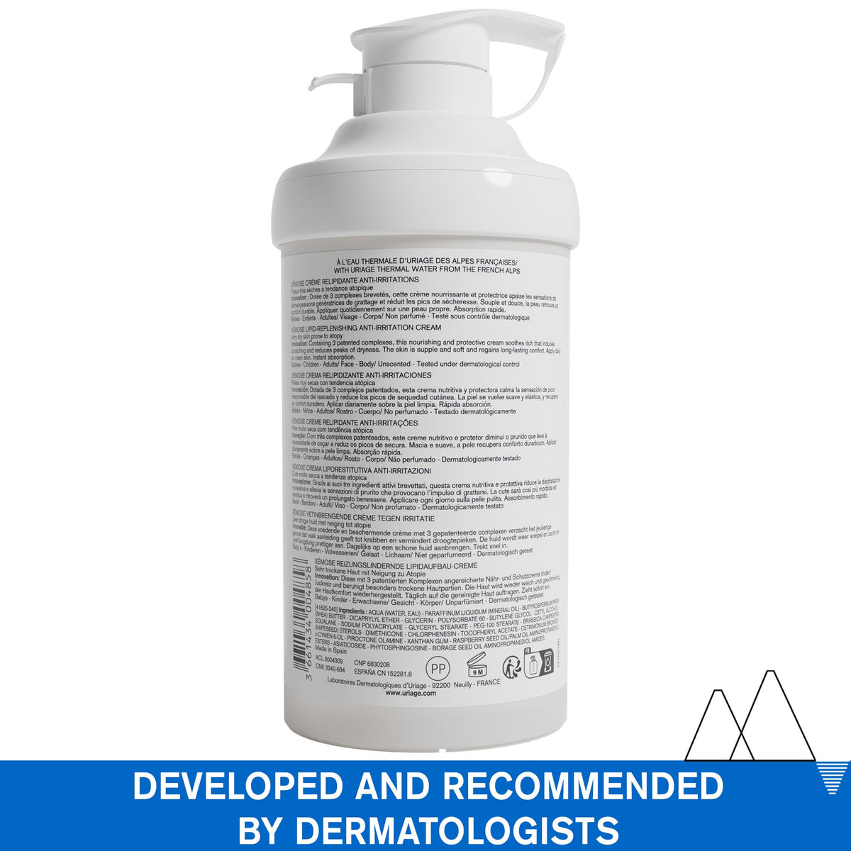 Uriage Lipid-Replenishing Anti-Irritation Cream 400 ML