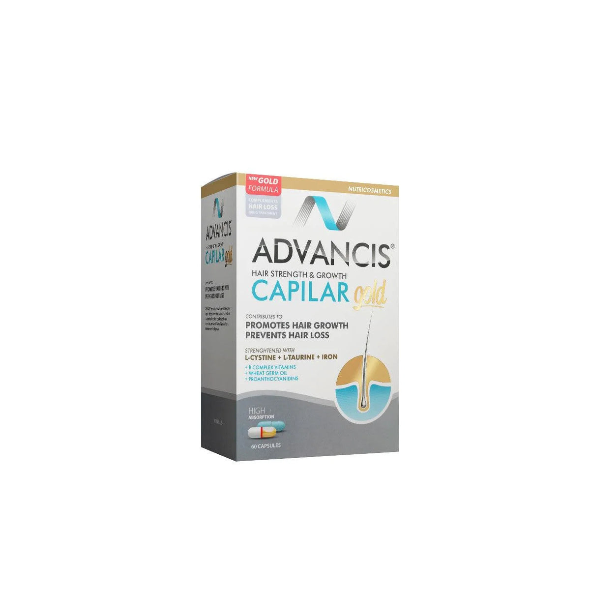 Advancis Capilar Gold, 60 caps