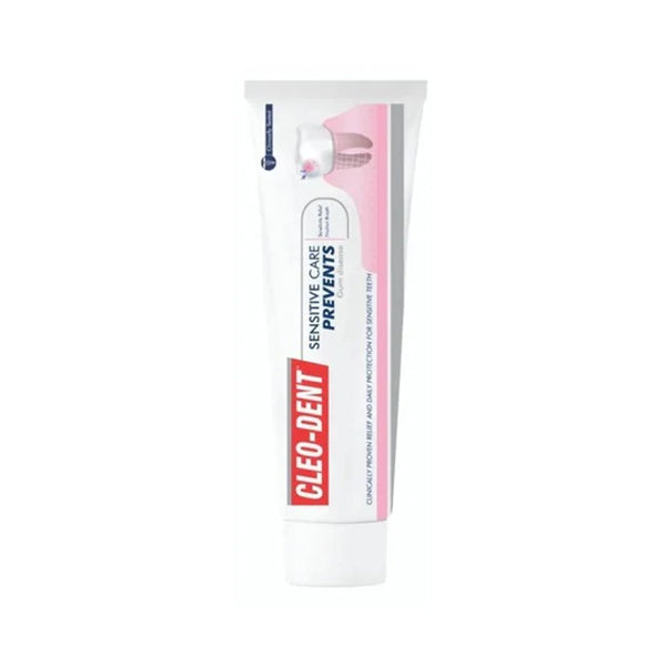 Cleo-Dent Sensitive Care Prevents Oral Care Product Packaging