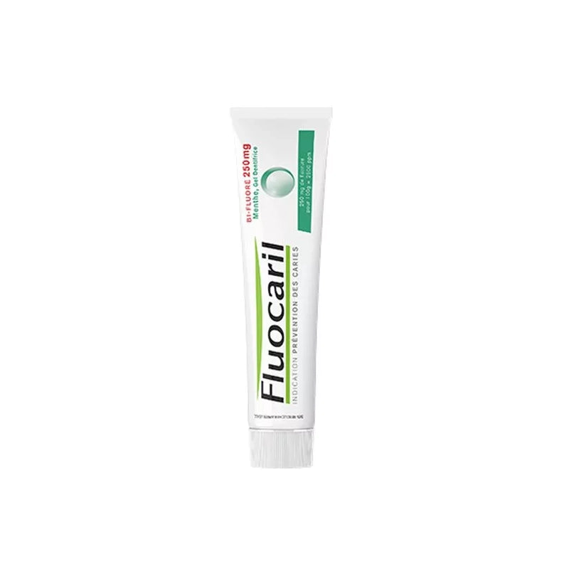 U.labs Fluocaril Bi-Fluoré 250MG Prevention Des Caries Menthe Oral Care Product Packaging