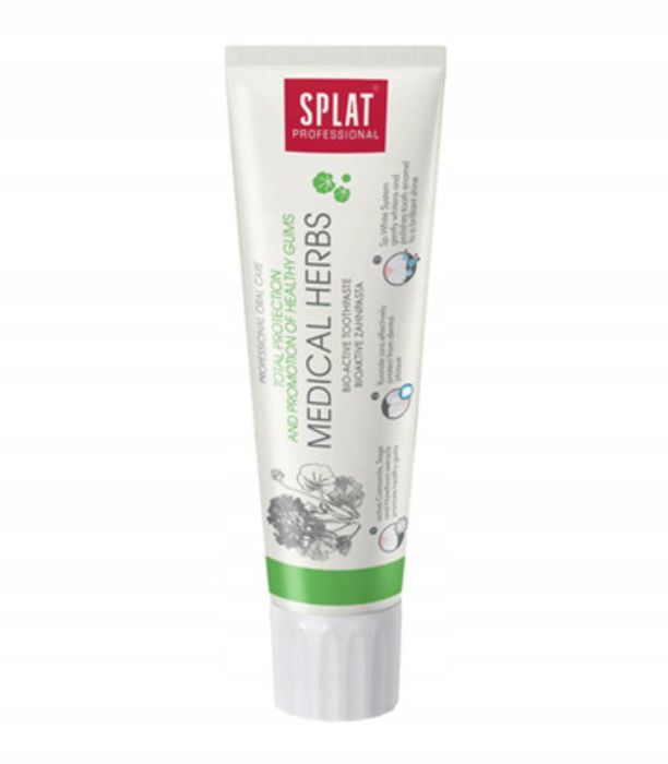 Splat Medical Herbs Oral Care Product Packaging