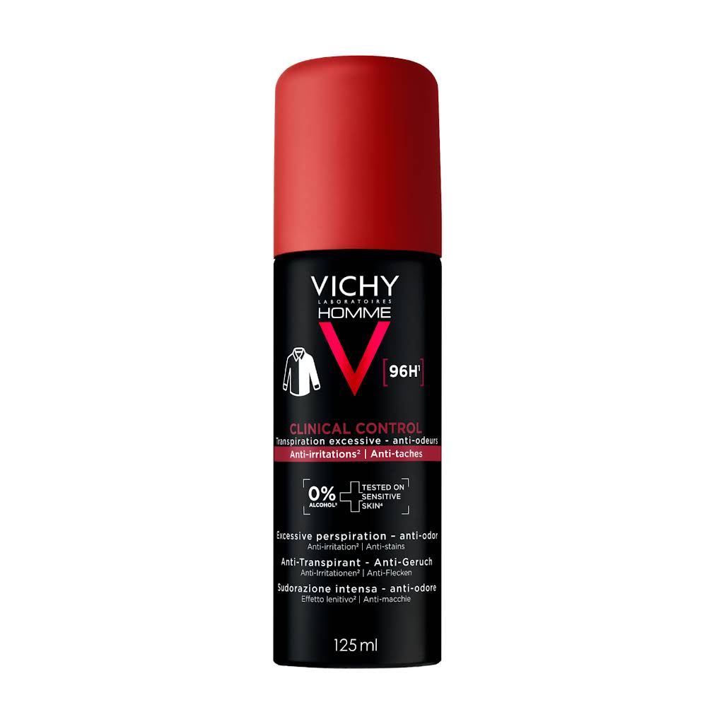 Vichy Homme 96h Deodorant Spray 125ml