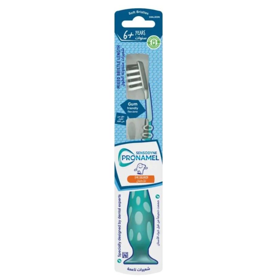 Haleon Sensodyne Pronamel Soft Bristles 6+ Ans Flex-Zone Oral Care Product Packaging