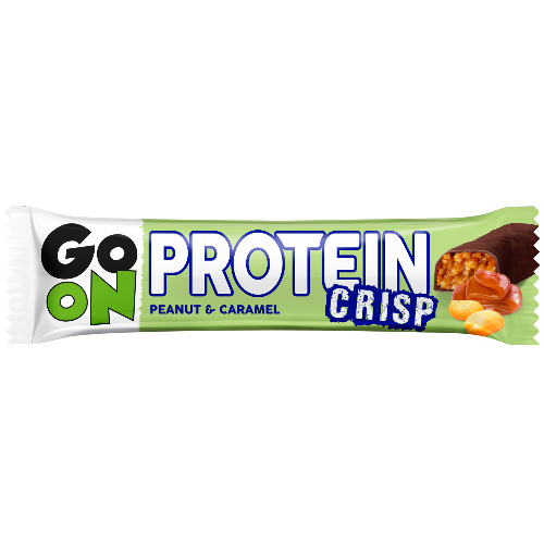 Generic Nutrition Protein Crisp Peanut & Caramel Product Packaging