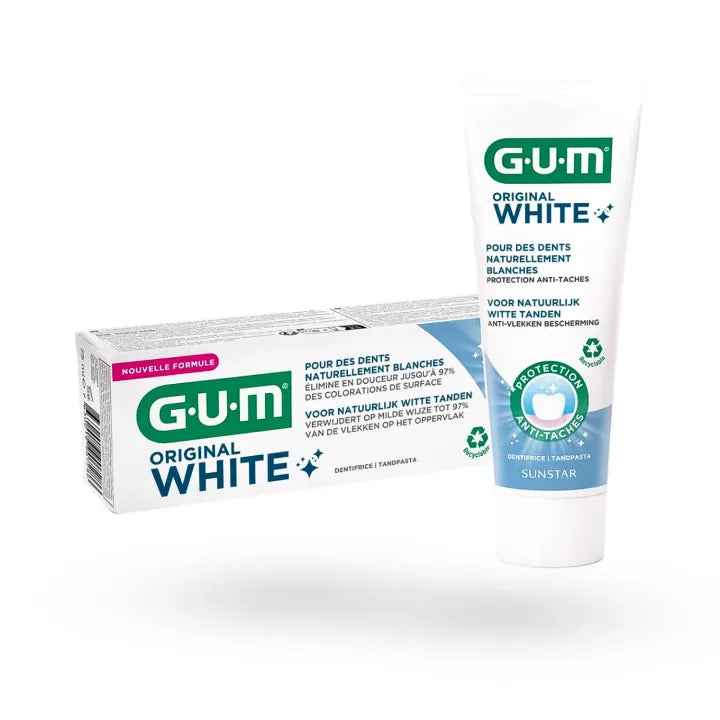 G.U.M Original White Oral Care Product Packaging