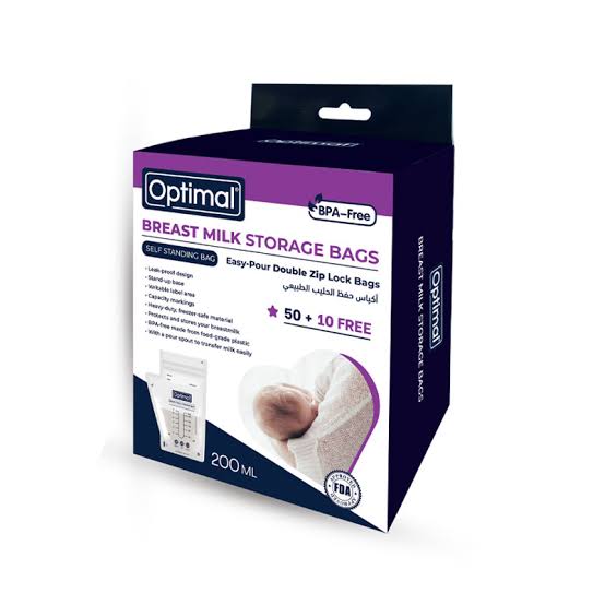 Breast Milk Storage Bags 50 + 10 Free