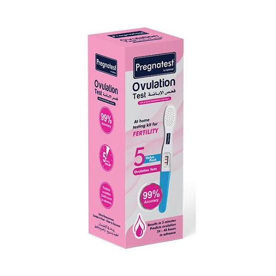 Pregnatest Ovulation Test 5 tests box