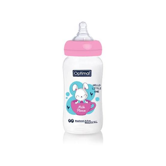 Optimal Anti-colic Wide OPB-1032 6 m+ (Pink)