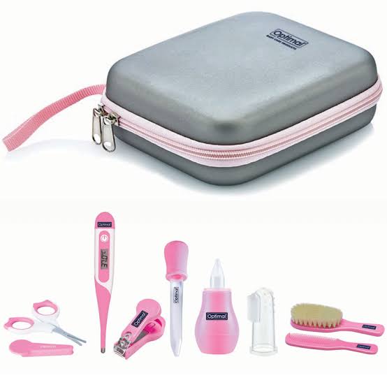 Optimal Baby Care Set 0 m+ Pink grooming kit