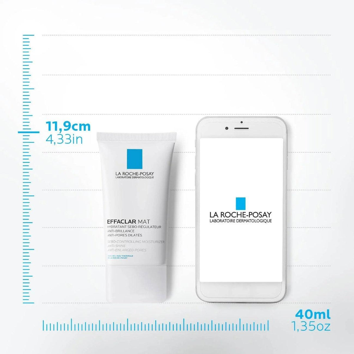 La Roche-Posay Effaclar Mat Mattifying Moisturizer for Oily Skin 40ml