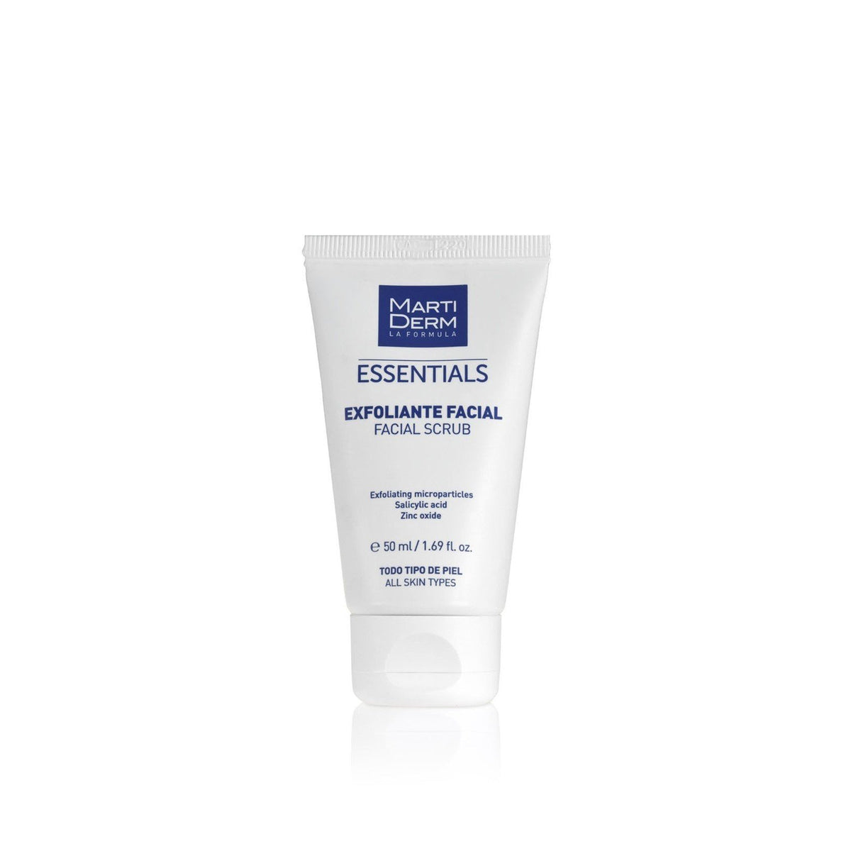 Martiderm Essentials Exfoliante Facial scrub tube for pore refinement