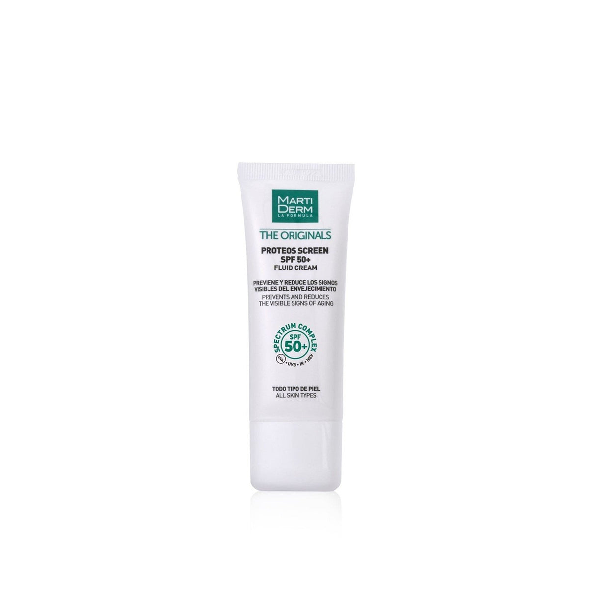 Martiderm The Originals Proteos Screen SPF 50+ Fluid Cream tube