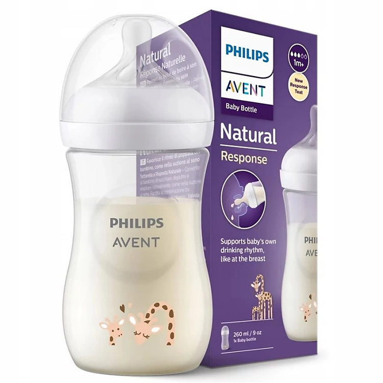 Philips Avent Avent Natural Response 1m+(speed 3) (white With Animals) Baby Product