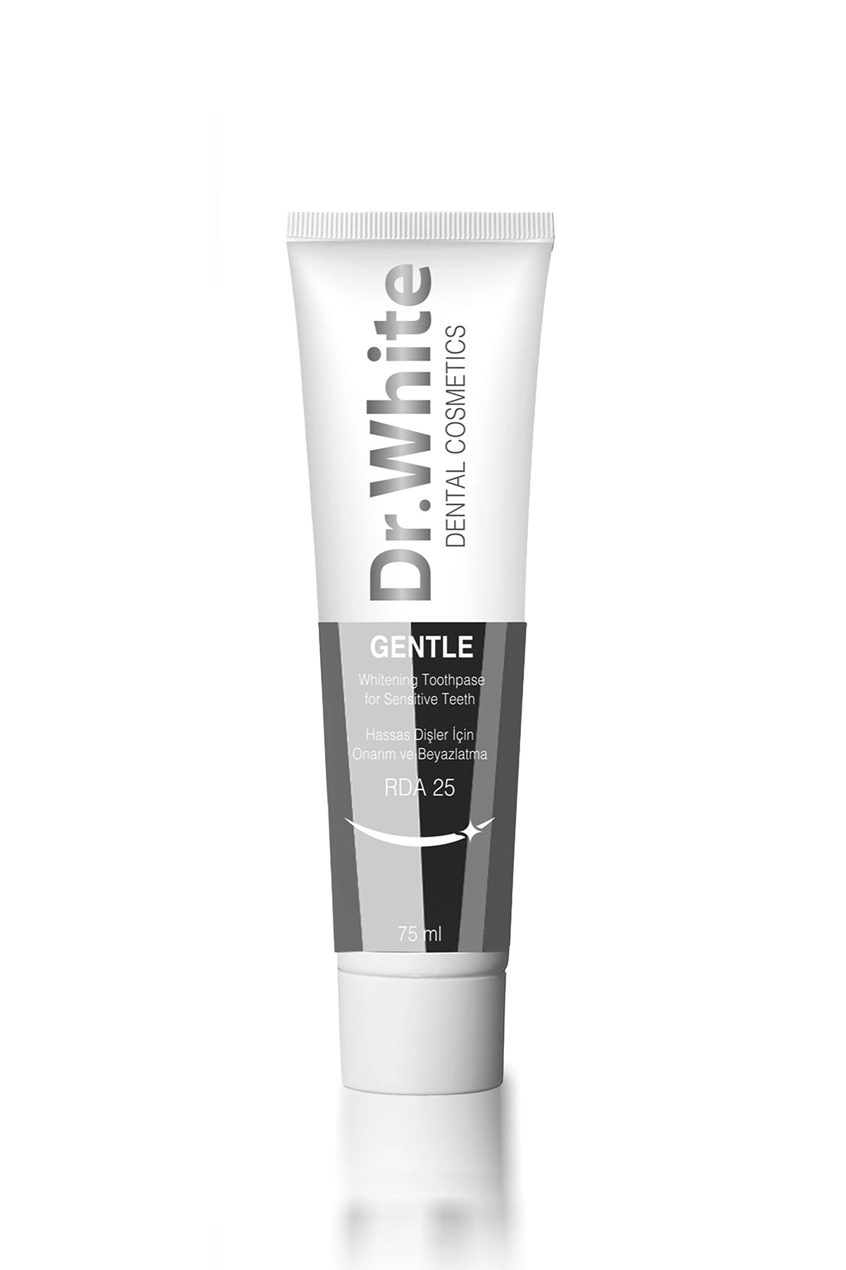 Dr White Gentle Oral Care Product Packaging