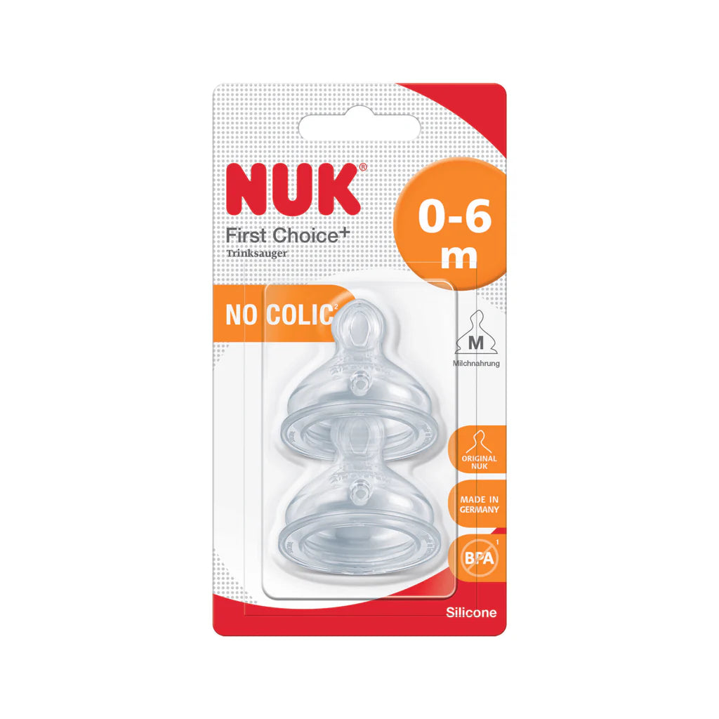 Nuk Nuk First Choice Teat No Colic 0 - 6 m (medium Flow) Baby Product