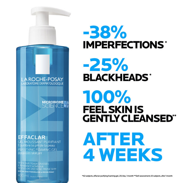 La Roche-Posay Effaclar Acne Foaming Cleansing Gel 400ml