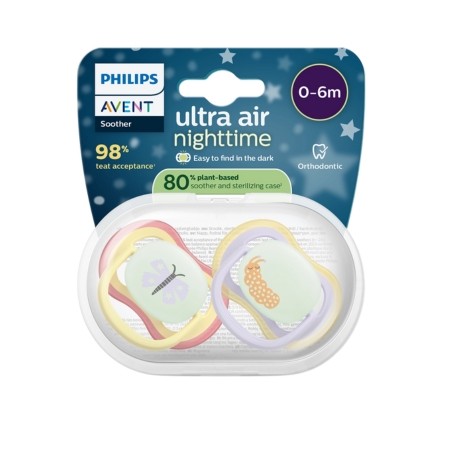 Avent ultra air Nighttime 0-6 m Orthodontic