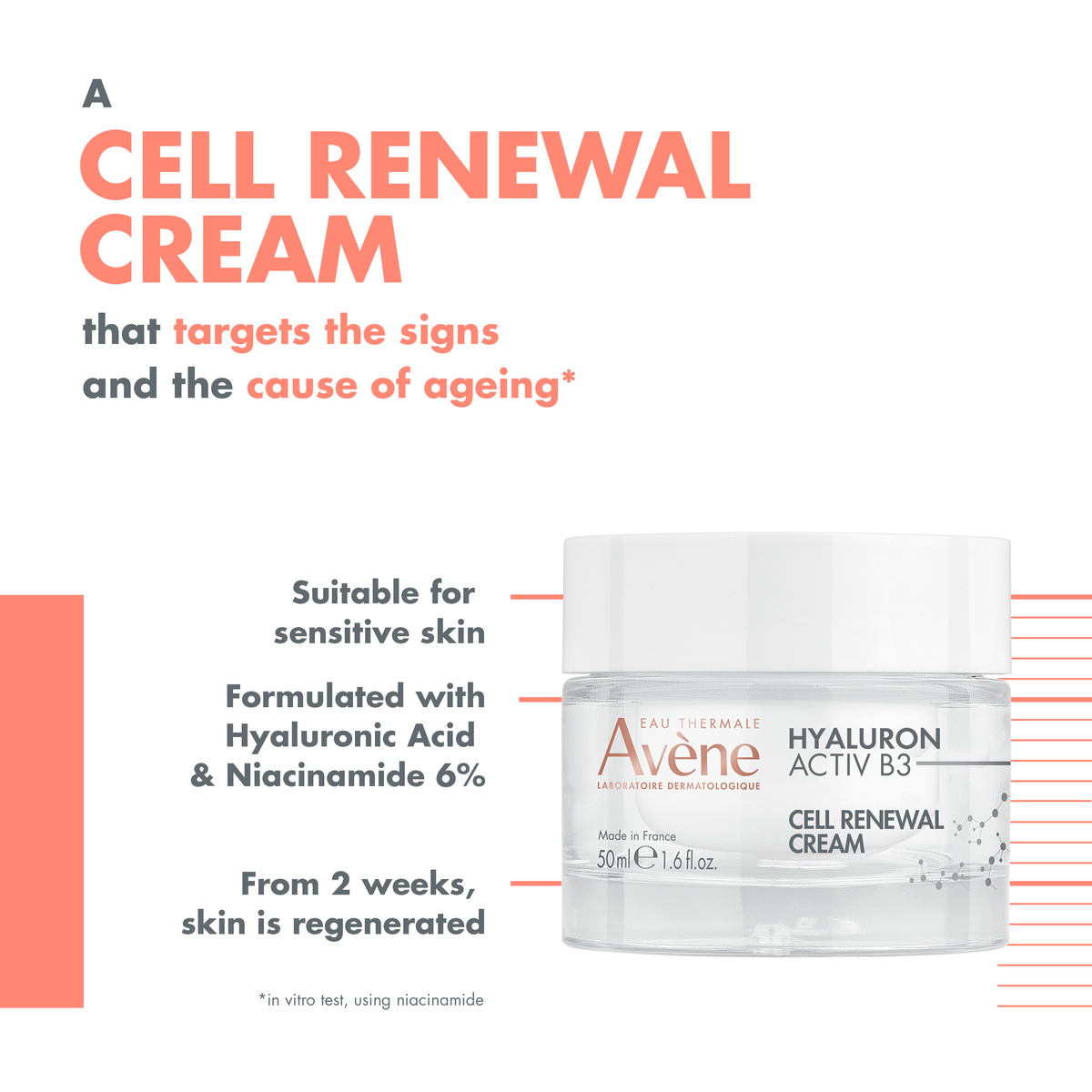 Avene Hyaluron Activ B3 Cellular Regeneration Cream