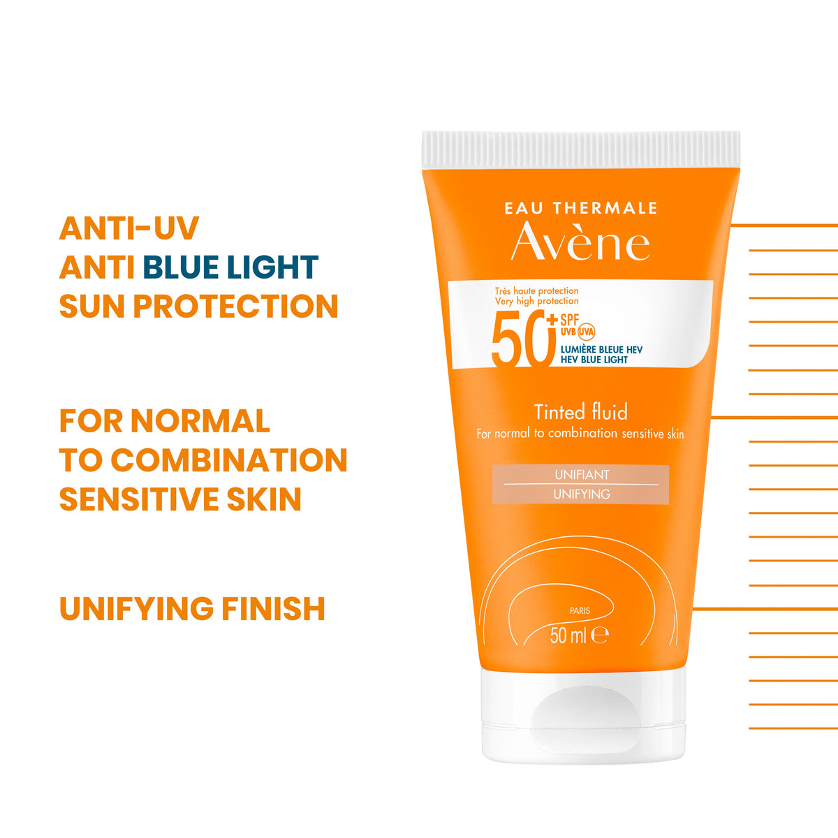 Avene Sunscreen Tinted Fluid SPF 50+