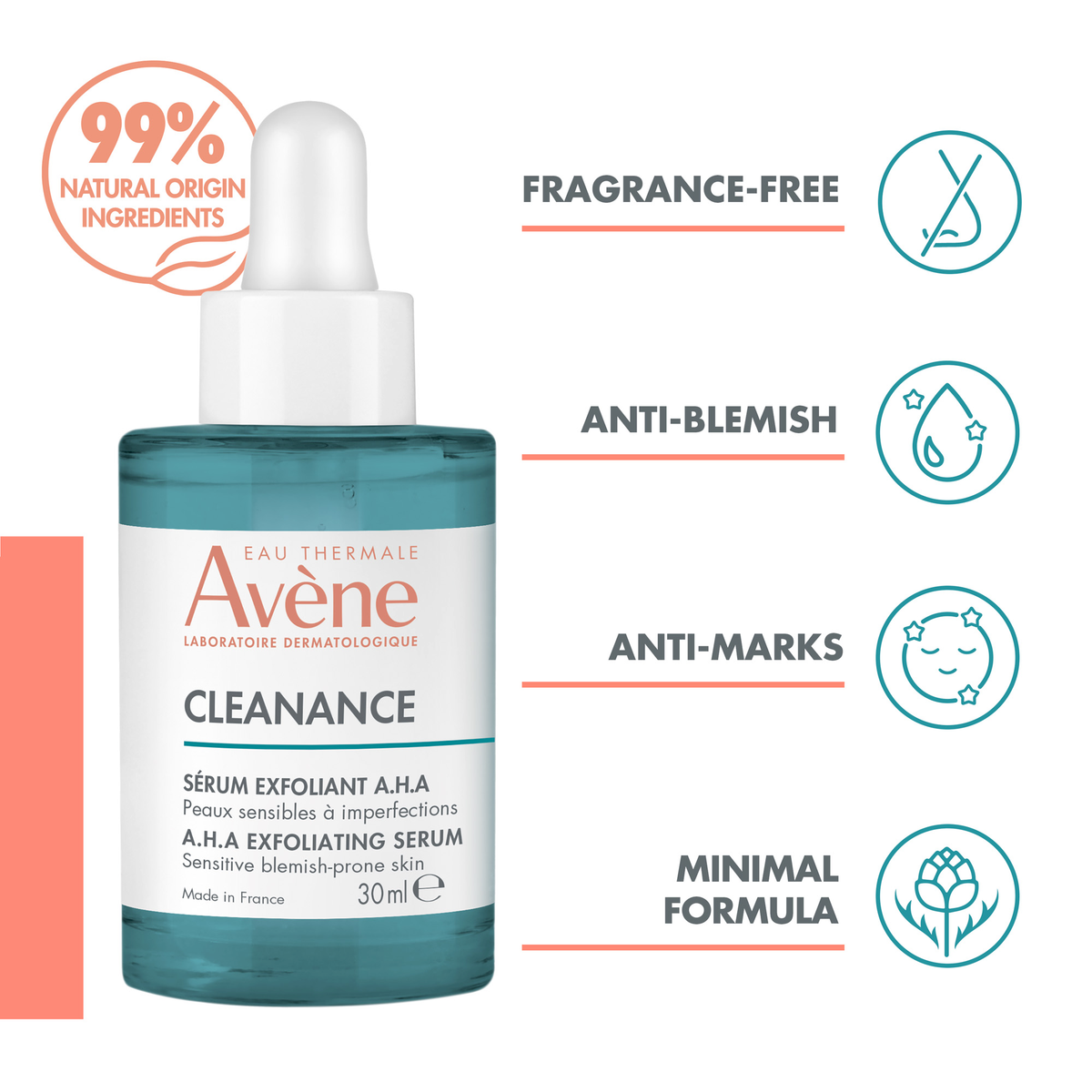 Avene Cleanance AHA Exfoliating Serum