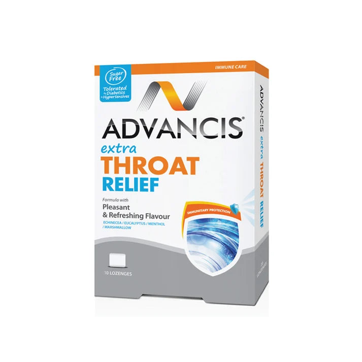 Advancis Extra Throat Relief-10 tabs