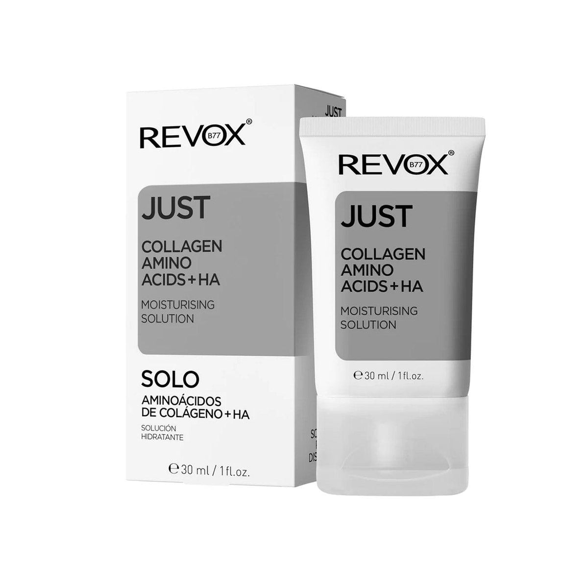 Revox Just Collagen Amino Acids + HA dropper bottle for skin firmness