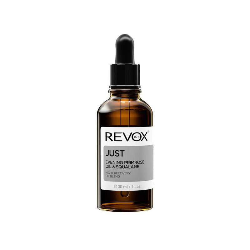 Revox Just Evening Primrose Oil and Squalane dropper bottle for dry skin