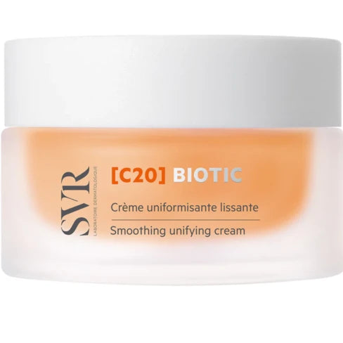 SVR C20 Biotic radiance cream jar with 20% stabilized vitamin C