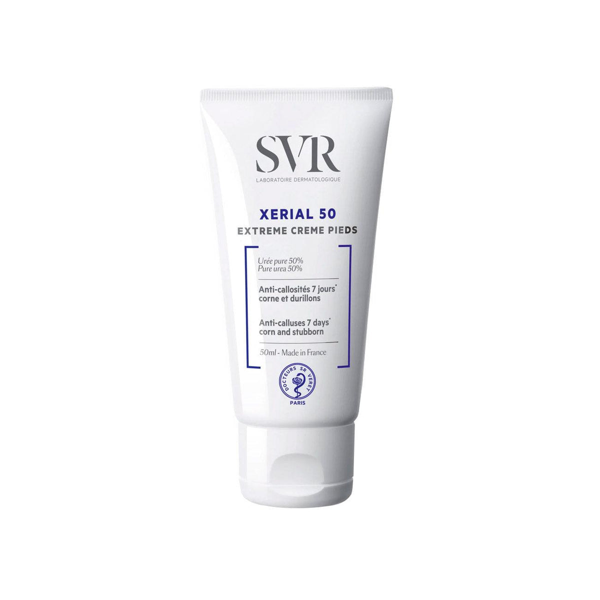 SVR Xerial 50 Extreme Crème Pieds tube for severe calluses and cracked heels